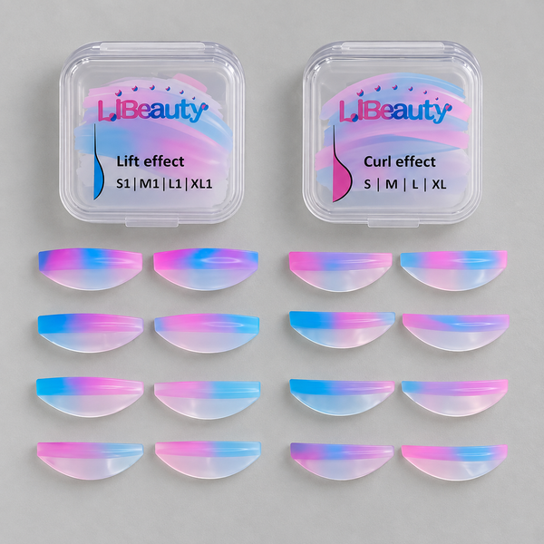 Moldes de Silicona Lift y Curl — 8 Pares