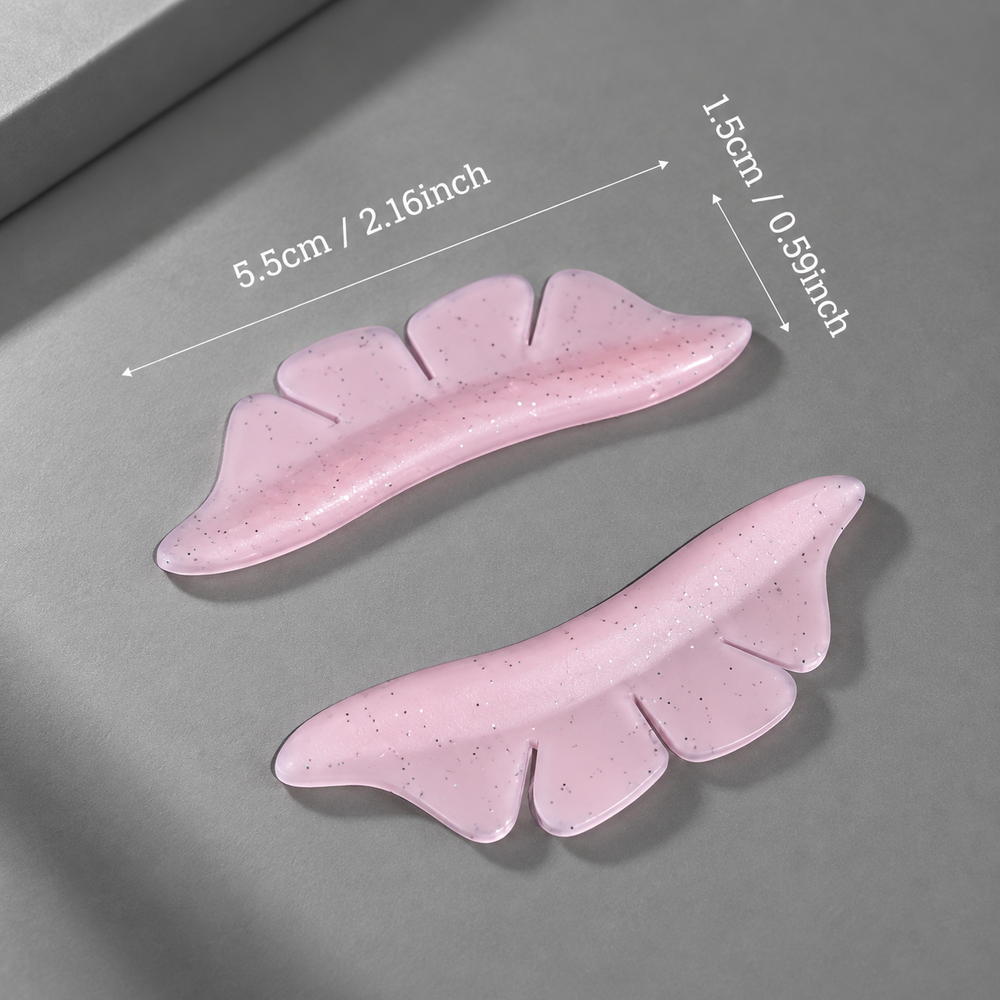 Par de Pads Glitter Mariposa — Lash Lift 3D