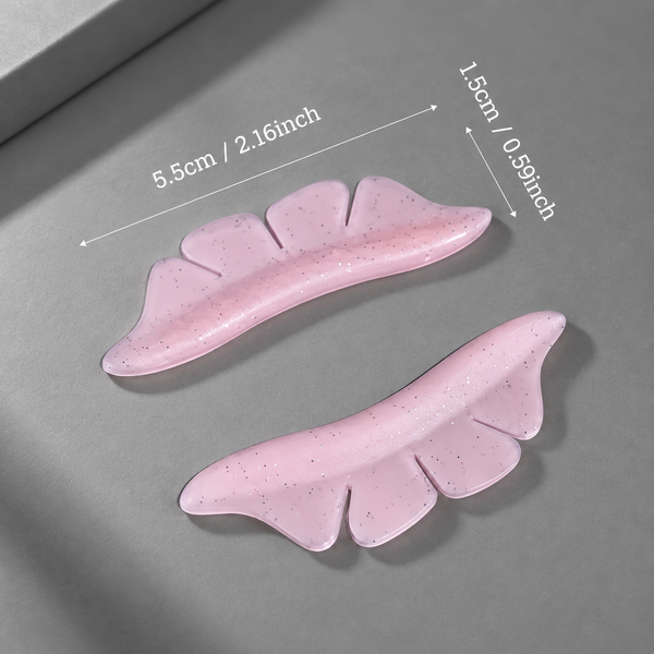 Par de Pads Glitter Mariposa — Lash Lift 3D